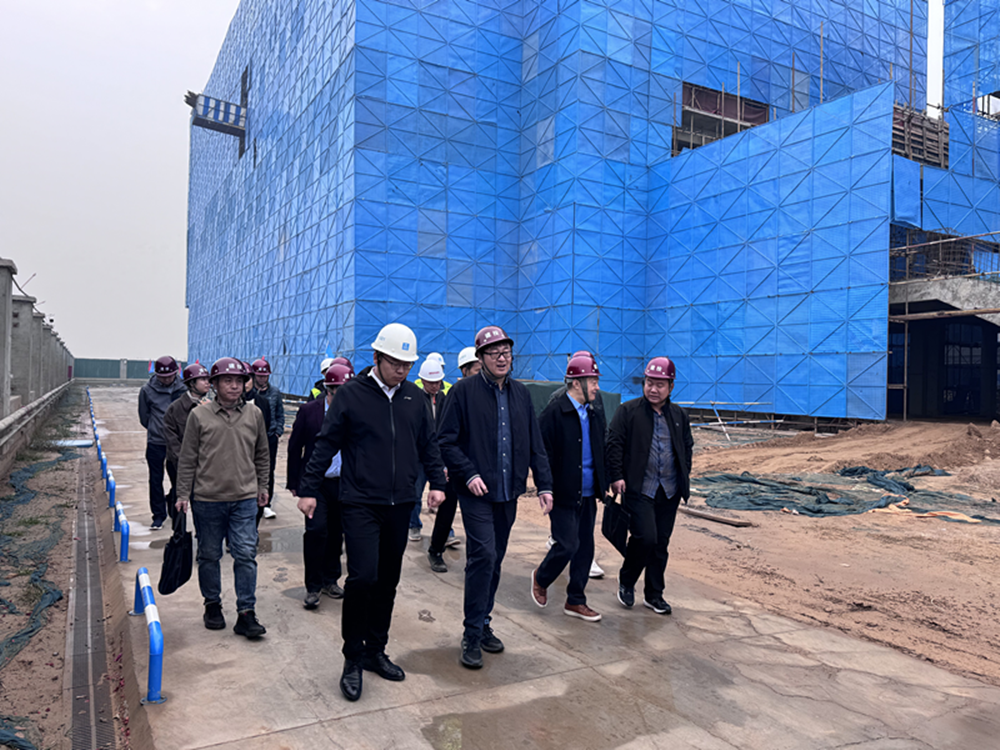 鄭州市建設(shè)投資集團(tuán)有限公司黨委委員、紀(jì)委書記張煉帶隊(duì)調(diào)研六十七高項(xiàng)目建設(shè)